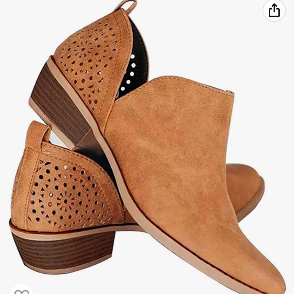Cut Out Ankle Boot